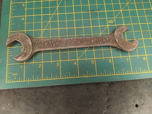 Vintage snail brand spanner - vintage,