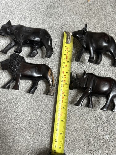 For hand carved wooden animals - carved,