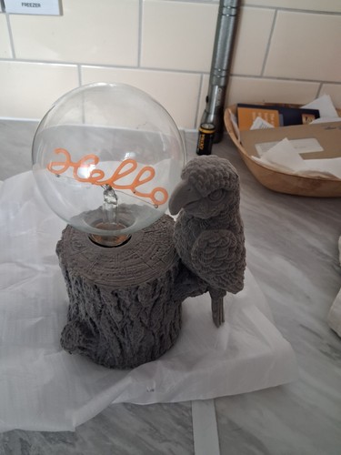 Bird ornament from next glass - bird,
