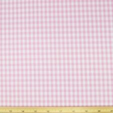 100% Cotton Fabric 1/4" Mini Check Gingham Squares 140cm Wide Tablecloth Summer