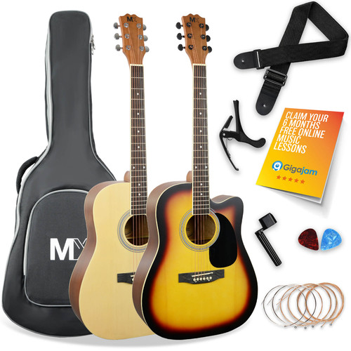 Cutaway acoustic guitar - acoustic, with