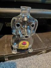 Dog Shaped Glass Whisky Bottle Jack Royal Whisky Empty