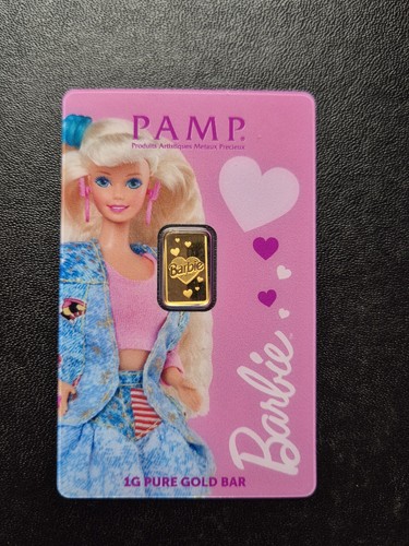 Gold barbie bar pamp - gold,