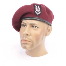 Replica Maroon Beret with SAS