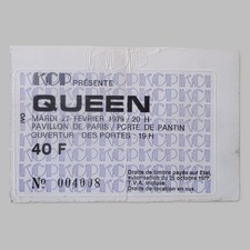 Queen 1979 Paris France