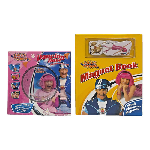 Lazytown books dancing - lazytown, 2x