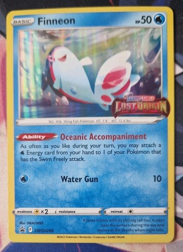 Pokemon finneon swsh240 - pokemon,