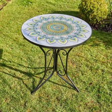 Hampshire bistro table - hampshire, blue