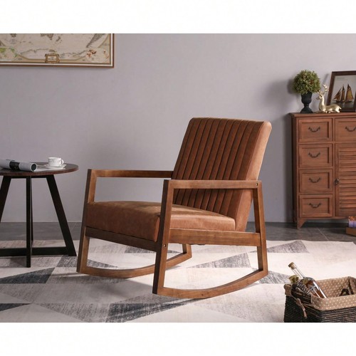 Vintage brown leather - pu,
