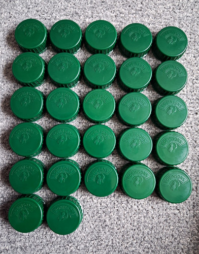 Robinsons green plastic screw - robinsons,