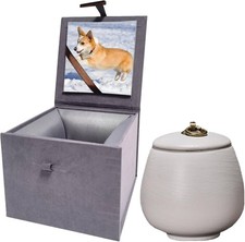 Ceramic Pet Urn Ashes Urn for