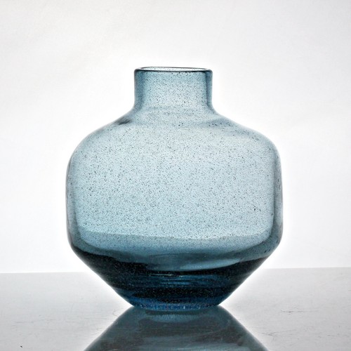 Wedgwood glass angular vase - wedgwood,