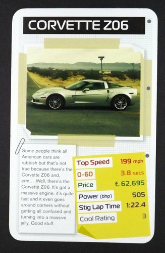 Card top gear cool car - x,