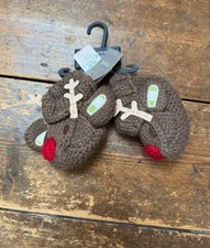 Next baby reindeer Christmas booties 0-3months new with tags