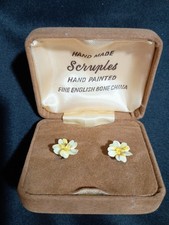 Scruples Bone China Earrings