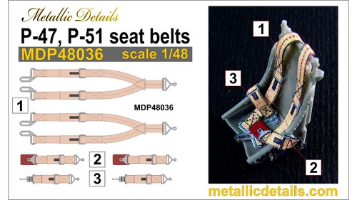 Metallic details mdp48036 - 1/48,