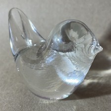 Vintage Art Glass Bird