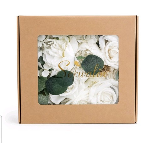 Artificial white silk - artificial, flowers