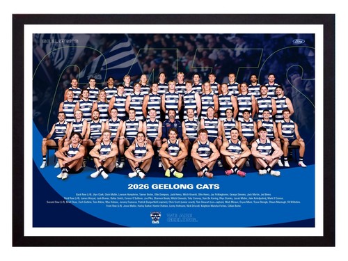 Framed 2026 geelong - geelong, afl