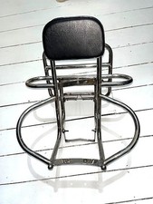 Lambretta rear carrier seris 3 Li.GP.SX.TV 4 in 1  polished stainless steel used