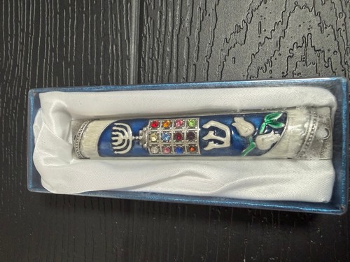 Decorative judaica mezuzah - judaica,