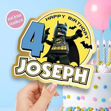 Lego Batman cake topper -