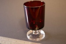 Vintage Ruby Red Luminarc