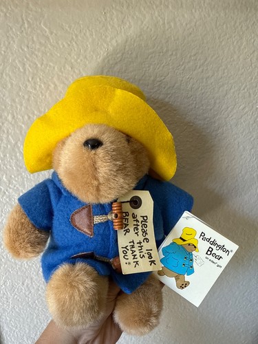 Paddington bear plush vintage - paddington,