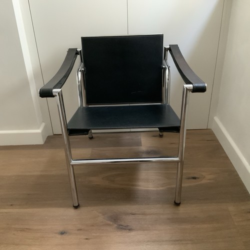 Corbusier lc1 style chair - le,