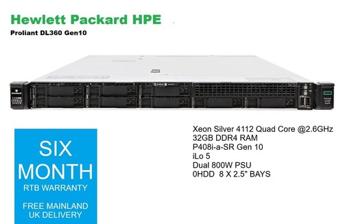 Proliant dl360 gen10 server - hp,