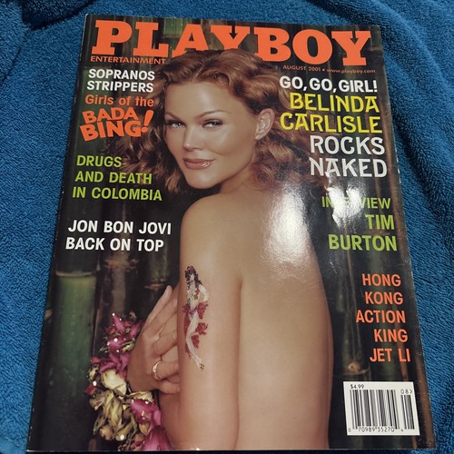Playboy magazine august 2001 - playboy,