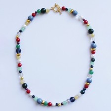 Handmade Beaded Necklace Mixed