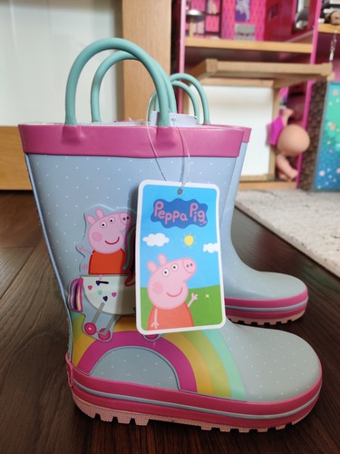 Next peppa pig kids wellies - peppa,