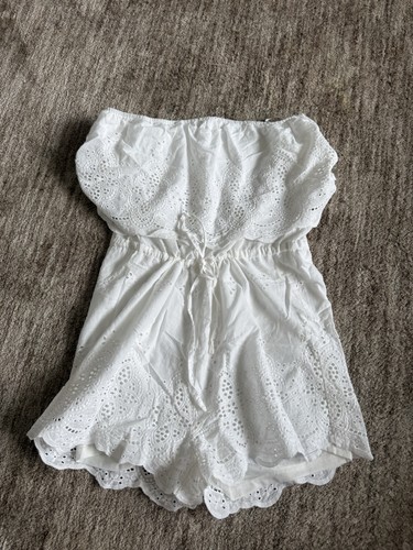 Lipsy play suit white size - lipsy,