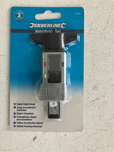Digital depth gauge 25mm - depth,