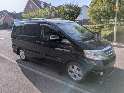 Toyota alphard belted - belted, seats