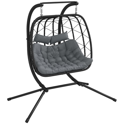 Two seater steel - steel, hanging