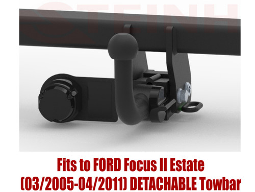 Detachable tow bar for - detachable,