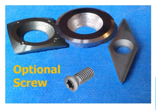 Negative rake carbide cutter - rake,