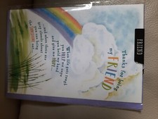 Friend greeting card; studio