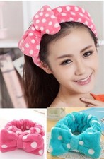  girls women funky retro spot headband hair band ear muffs ski band 