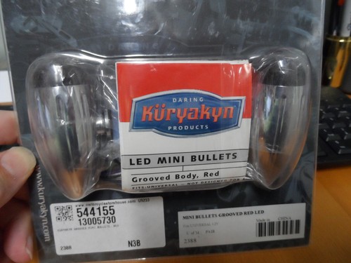 Kuryakyn mini bullets - kuryakyn, led