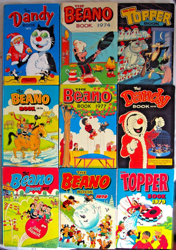 Vintage annuals beano dandy - annuals,