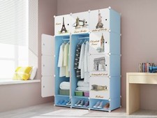 12 Cube Plastic Wardrobe