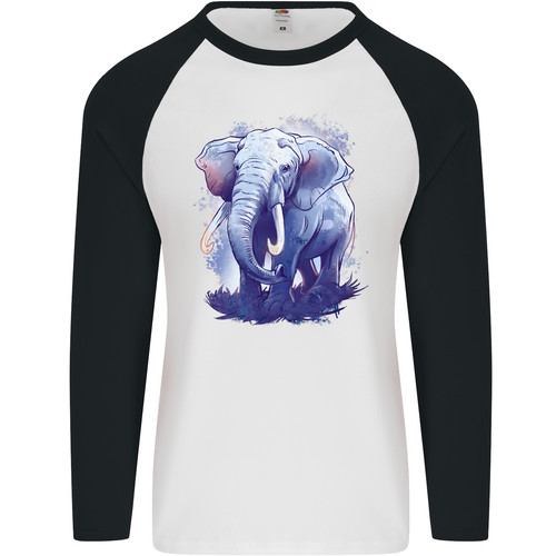 Elephant watercolour mens - elephant,