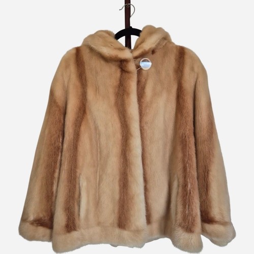 Designer mink coat beige - mink,
