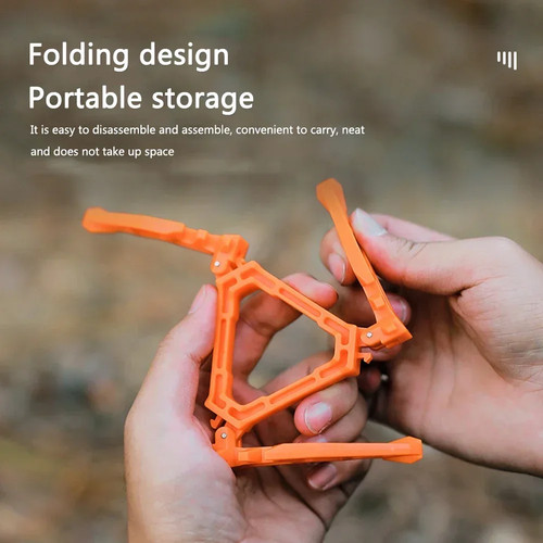 Universal tripod folding stove - folding,