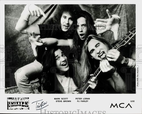 1992 press photo - 1992, trixter