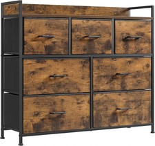 Industrial Large Bedroom Chest Drawers Vintage Dresser Sideboard Metal Storage