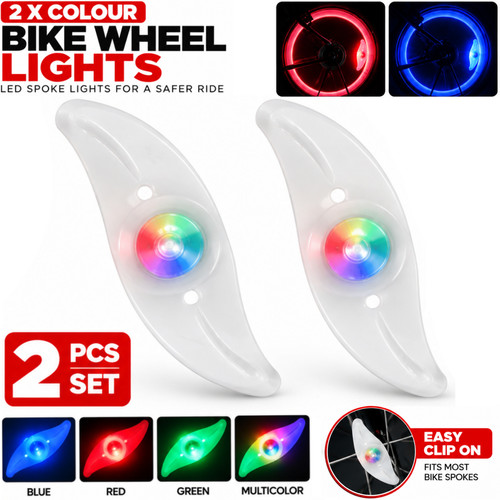 Colour bike led lights - bike,